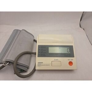 Omron Automatic Blood Pressure Monitor Model HEM-711 - TESTED WORKING